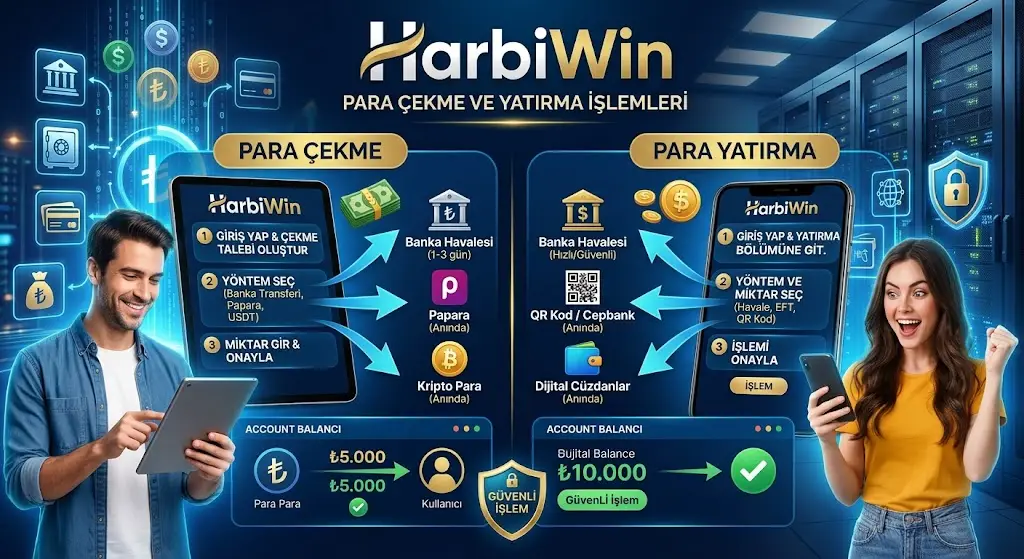 Para Çekme ve Yatırma İşlemleri